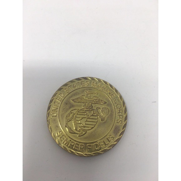 United States Marine Corps Toys For Tots 2009 Coin Medal Medallion USMC - Picture 3 of 4